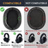 SOULWIT Earpads Replacement for Razer BlackShark V2/BlackShark V2 Pro (Does Not Fit 2023 Model) Gaming Headset, Ear Pads Cushions with High-Density Noise Isolation Foam - BlackShark MF Black