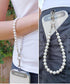 Gift,15 Beaded Phone Strap,Premium Crystal Pearl Lanyard Elegant Chain-Cute&Glossy Wrist Strap for Phone Case,Women