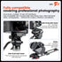 Fotopro DSLR Camera L Bracket, Vertical Horizontal Conversion Tripod Quick Release Plate for DSLR Camera