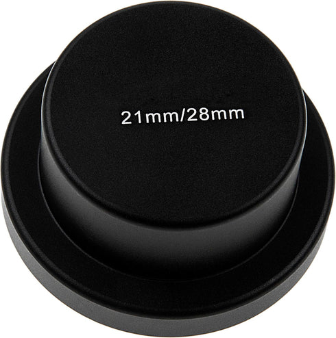 Fotodiox Leica M Metal Deep Rear Lens Cap - Black Protective Deep Rear Cap for Leica M 21mm & 28mm Wide Angle Lenses