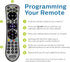 Philips Universal Remote Control for Samsung TV, Replacement for Smart TV, 4 Device, Marble