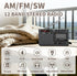 XHDATA D368 12 MP3 Portable Shortwave Radio AM FM SW Band DSP Stereo Player Wireless BT Speaker with Rechargeable