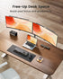 ErGear Dual Monitor Desk Mount, Heavy Duty Adjustable Arm for 2 Screens up to 32 Inches