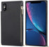 Bocasal Crossbody Wallet Case for iPhone Xr, Zipper Card Slot Protector with Removable Strap, 6.1 Inch (Black)