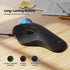Nulea Wireless Ergonomic Trackball Mouse, Rechargeable Bluetooth Rollerball Mouse, 5 Adjustable DPI, Compatible with