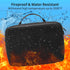 ShellKingdom Battery Organizer Storage Case with Tester, Hard Fireproof Waterproof Holder Box for 161 Batteries,