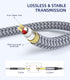 1/8 1/4 3.5mm 1/4 Amplifiers-10 Tisino to Stereo Cable, to Adapter Aux Cord Stereo Audio Cable for Guitar, Keyboard