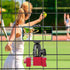 Smartphone Fence Mount for Tennis & Pickleball Training, Adjustable Retractable, 360 Swivel for iPhone, Android,