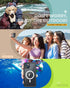 Lanhiem for iPhone 14 Magnetic Case - Waterproof Dustproof Shockproof with Built-in Screen Protector, Full Body