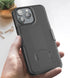Encased DuraClip Holster for iPhone 15 Pro Case with Belt Clip Phone Holder and HD Screen Protector (iP15-PRO 6.1") -
