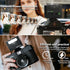 CAMEDAFLX CF1 GN15,7 GR3/Canon/Nikon/Sony ZV1/Fuji/Mini Mini Camera Flash Aluminum Camera Flash Power Levels Hot Shoe
