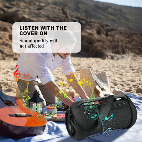 TXEsign Travel Carrying Strap Case Cover for Sony SRS-XG500 X-Series Bluetooth Speaker, Hard EVA Protective Shell