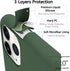 IceSword Compatible with iPhone 11 Pro Max Case, Dark Green Thin Liquid Silicone Soft Silk Matte Cover