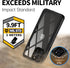 BEASTEK Waterproof Case for iPhone 12 Pro Max, NRE Series Shockproof IP68 with Built-in Screen Protector (Clear)
