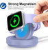 Apple Watch Portable Magnetic Charging Dock - Wireless Fast Charger Stand, Nightstand Mode, Compatible with Series 9-2,