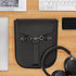 Geekria Elite Headphones Case for On-Ear/Over-Ear Headphones, Hard Shell Travel Bag for Bose, JBL Headsets in Black
