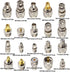 onelinkmore 20 Type Set UHF PL259 SO239 Mini UHF Adapter Kits UHF to SMA/BNC/MCX/FME/F/TNC/Mini UHF RF Coaxial Adapter