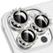 Xfilm for iPhone 16 Pro/16 Pro Max Camera Lens Protector, Stylish Diamond Ring Design, Scratchproof Protector