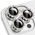 Xfilm for iPhone 16 Pro/16 Pro Max Camera Lens Protector, Stylish Diamond Ring Design, Scratchproof Protector