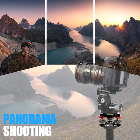 UPGRADED Tripod Leveling Base with Bigger Bubble Level, Fine Leveling, Perfect for Smart Telescope or Panos