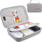 Canboc Hard Electronic Organizer Travel Case - Electronics Accessories Cable Gadget Wire Storage Bag Double Layer