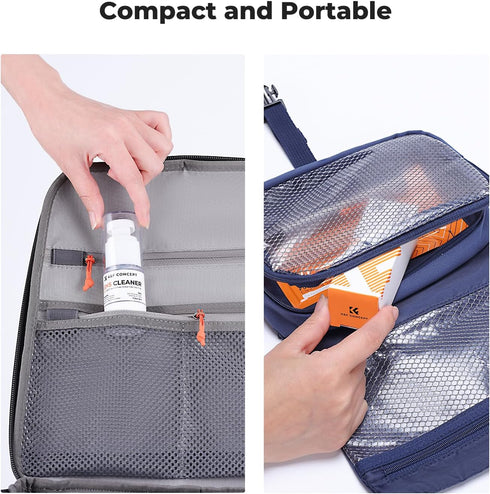 K&F Concept Spray and Microfiber Lens Cleaner Care Kit, Non-Flammable Camera Lens Cleaner for Coated Lenses,