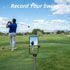 Golf Tripod and Monopod Selfie Stick with Ground Spike, Golf Swing Analyzer Holder for Training Aid
