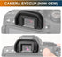 uxcell 60Da 6D 5DII 60D 50D 5D 40D 30D, 1pcs Camera Eyecup, Rubber Eye Cup Eyepiece Viewfinder Protector for EB