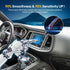2017-2018 8.4 Inch, 9H LFOTPP Car Navigation Screen Protector for Compass Uconnect Tempered Glass Hardness Car