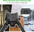 FANAUE ARCA-Swiss Bipod Adapter, ARCA-Swiss Quick Release, Arca Tripod Mount for Fanaue Tripod Heads