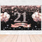 Trgowaul 21st Birthday Decorations - Rose Gold Backdrop 5.9 x 3.6 Ft for Women Happy 21st Banner