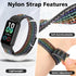 YCHDDER Solo Loop Nylon Bands for Amazfit Band 7, Soft Comfortable Adjustable Colorful Sports Replacement Wristband
