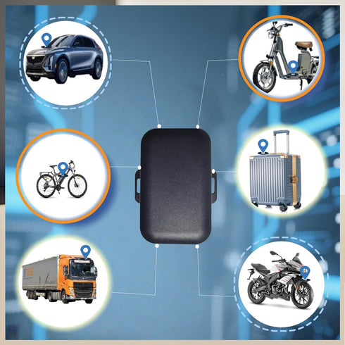 IOOIOO 10 Asset(Android) Years Long Life Battery GPS Tracker Item Finder, find car in Parking lot, no Subscription