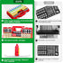 Narotood 280+ Pack,Holds 4A 9V 3V Lithium18650 LR44 CR2 CR123 CR1632 Battery Organizer Storage Holder Box Case