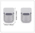 Abeillo 2PCS Portable Keyboard Riser, Self-Adhesive Mini Laptop Stand Invisible Computer Keyboard Stand for Desk
