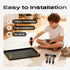 3 1 Pack Computer Monitor Stand Riser for Desk, Height Adjustable PC Laptop TV Desktop Monitor Stand Shelf, Metal
