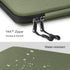 FINPAC Hard Laptop Sleeve Case for 15.3-inch MacBook Air M3 M2 2024, 16-inch MacBook Pro, Waterproof Olive