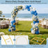 Stand,6.6FTx3.5FT 3 Arch Backdrop Metal Pergola Arbors,Gold Garden Wide Arbors and Arches Trellis for Climbing Plants