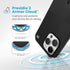 Speck 2 16 Presidio Grip iPhone Pro Max Case - MagSafe and ClickLock - Slim Black/Slate Phone Case