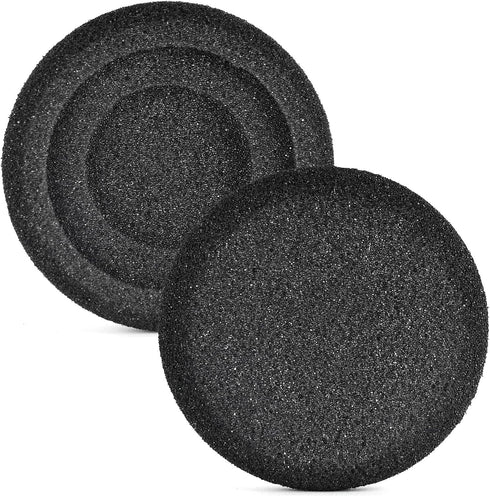 XBERSTAR Replacement Sponge Ear cover Earpads for Jabra Evolve 65 headphone earpads Cushion Cover Pillow for Jabra Evolve 20 20se 30 30II 40 65 65+ (1pairs Sponge Ear cover)