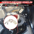 RED WOLF Door Speaker Wiring Harness Adapter 2 PCS for 2002-2019 Jeep Wrangler JK, Chrysler, Dodge Vehicles