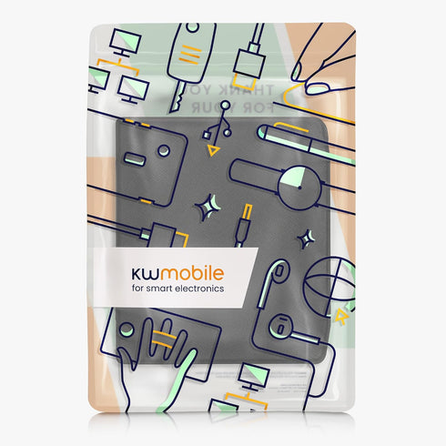 kwmobile Magnetic Closure Case for Pocketbook Era - Black