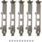 BestParts 5pcs New Full Height Bracket for Intel E10G42BTDA, X520-DA2, E10G42BFSR, and More