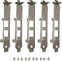 BestParts 5pcs New Full Height Bracket for Intel E10G42BTDA, X520-DA2, E10G42BFSR, and More