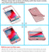 ORETECH iPhone SE 2022 Case with 2 x Tempered Glass Screen Protector, 360° Full Body Protection, Rosegold