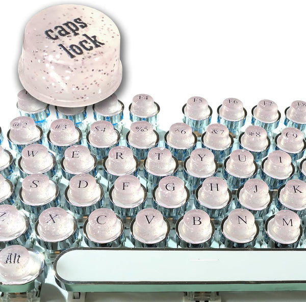 Zooplan 128 Pcs Keyboard Keys Gap Expander for Long Nails Typing and Gaming,