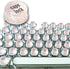 Zooplan 128 Pcs Keyboard Keys Gap Expander for Long Nails Typing and Gaming,