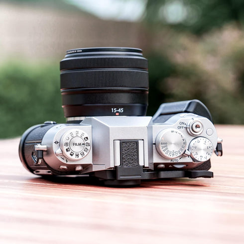 X-T50 Thumb Up Grip for Fujifilm X-T50 Camera, Aluminum Alloy Metal with Hot Shoe Cover Protector