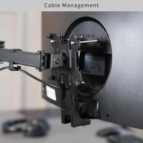 VIVO Quick Attach VESA Adapter Plate Bracket for Samsung CF397 and CRG5 Monitors, 24 and 32 inch Full HD Curved Screens