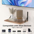 Ztounk 11.81" 7.87" PS5 Projector Wall Mount Shelf, x Floating Shelf for Projector, Router, Modem, Cable Box, Xbox
